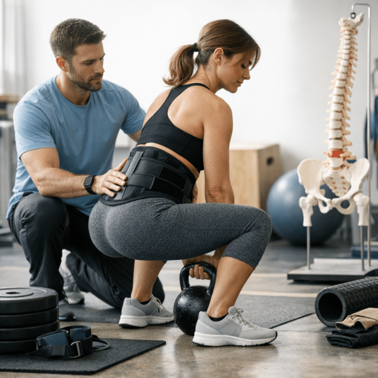 Bandscheibenvorfall: Belastungssteuerung und funktionelle Begleitung im Fokus